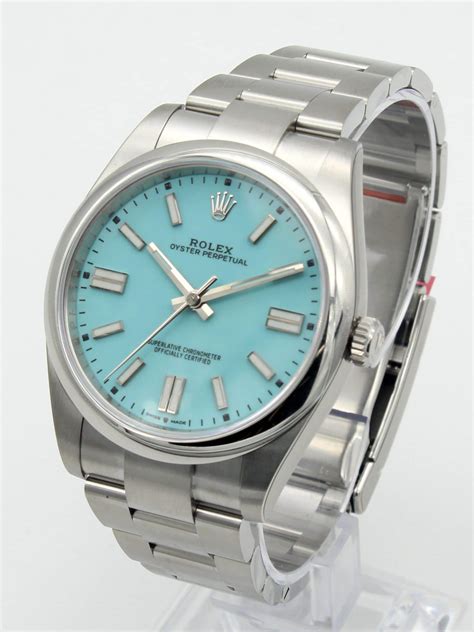 aqua face rolex|Rolex turquoise dial.